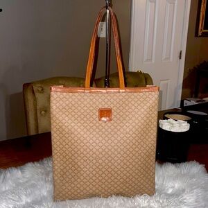 Celine Macadam Vertical Tote, Vintage